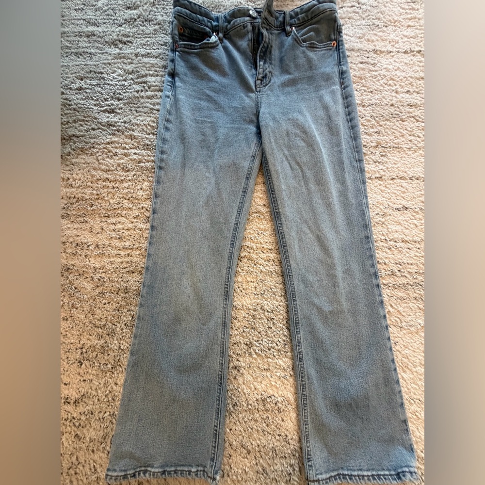 Club Monaco Women's Kick Crop Jeans